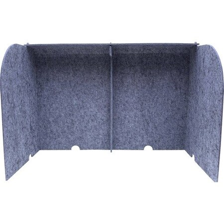 Ghent Felt, 36inx18inx24in, Silver GHEADS2436SIL